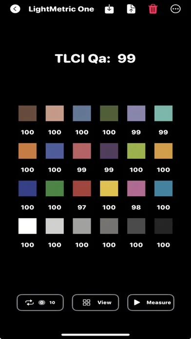 LIGHTmetric ONE App Screenshots