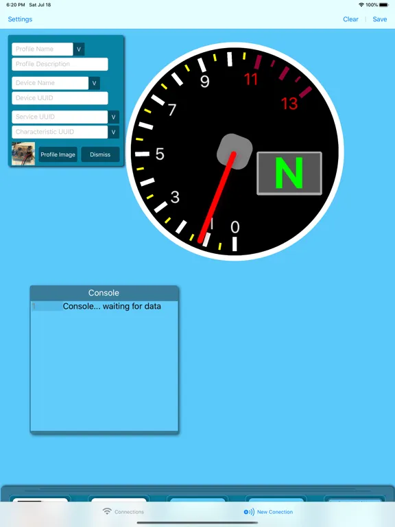 Blue Electronics iPad  Screenshots