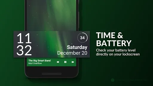 Capturas de tela do Black Hole - Lock screen