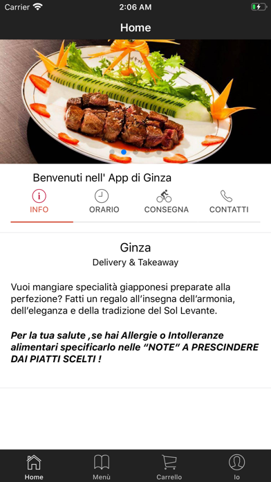 Ảnh chụp màn hình của Ginza Ristorante