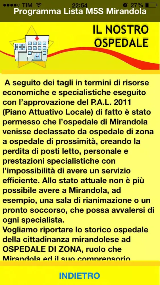 Capturas de pantalla de Mirandola 5 STELLE