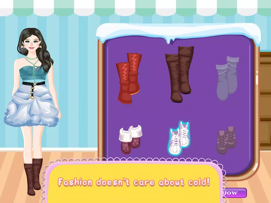 Tangkapan layar Winter Land Game iPad