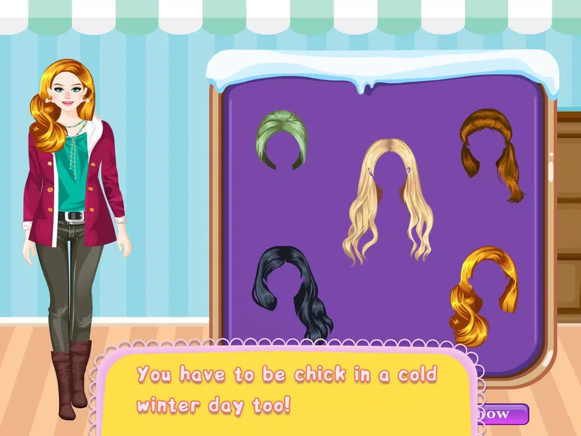 Tangkapan layar Winter Land Game iPad