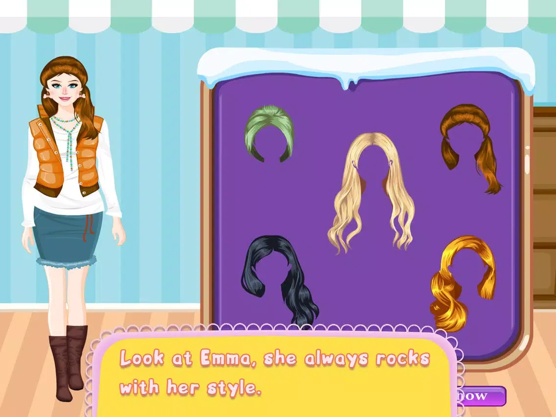 Tangkapan layar Winter Land Game iPad