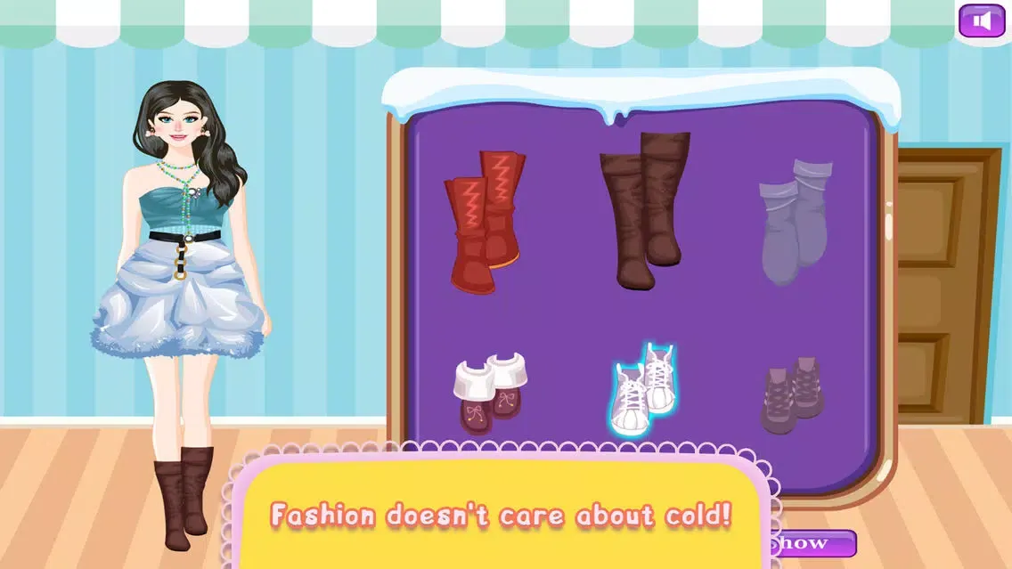 Tangkapan layar Winter Land Game