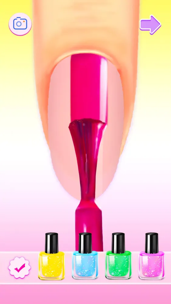 Screenshot di Nail Salon: Fun Makeup Games