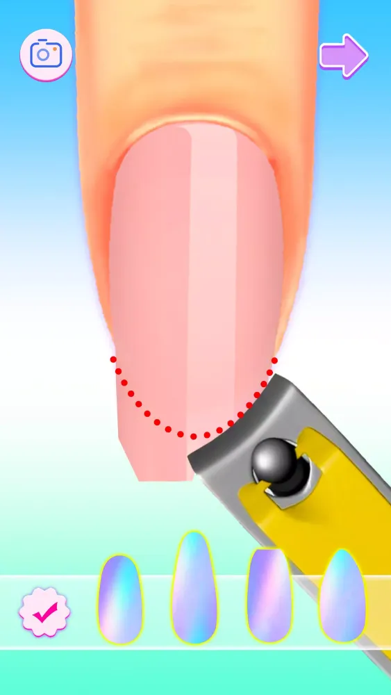Screenshot di Nail Salon: Fun Makeup Games