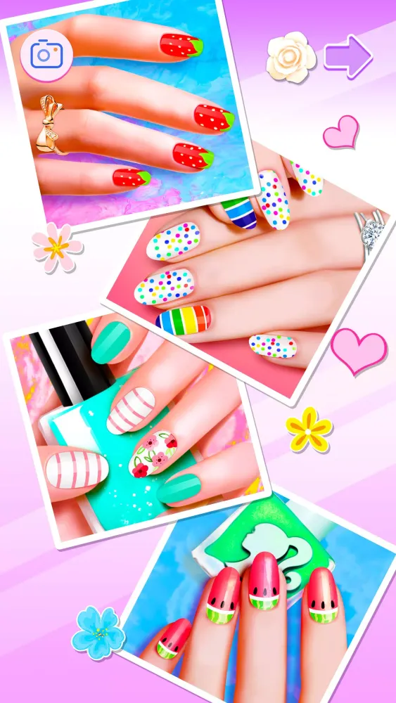Screenshot di Nail Salon: Fun Makeup Games