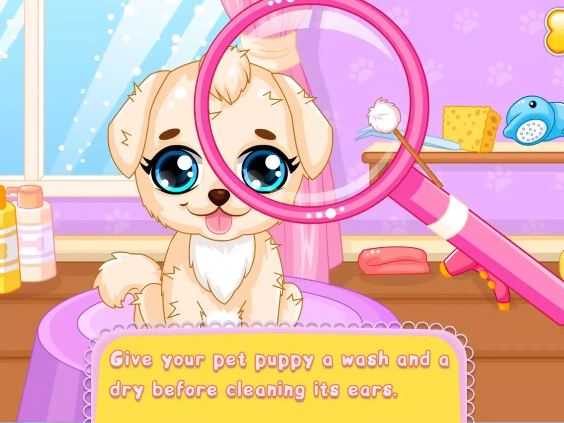 Makeover Games:Puppy Makeover Hair Salon iPad  Ekran Görüntüleri