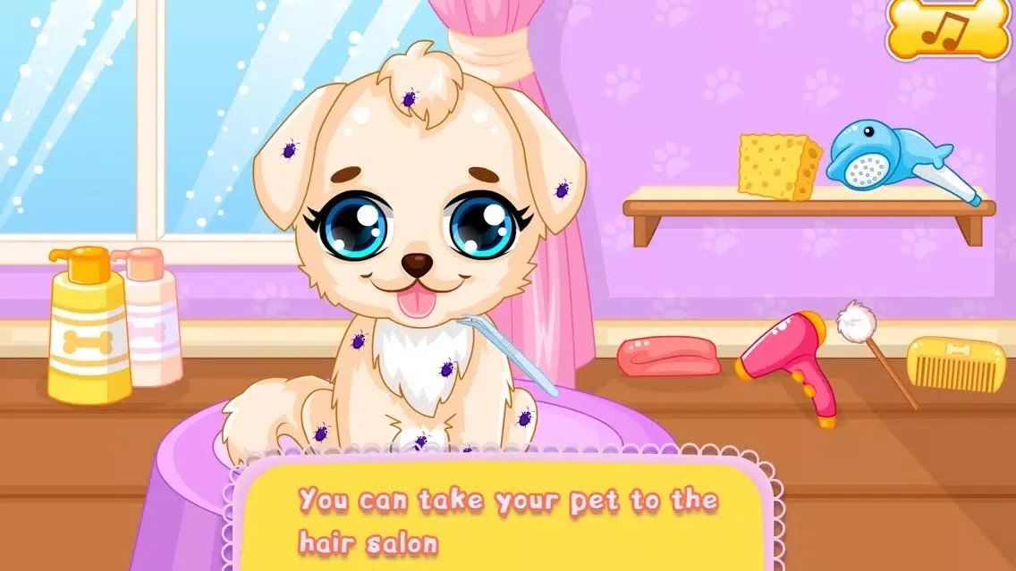 Makeover Games:Puppy Makeover Hair Salon Ekran Görüntüleri