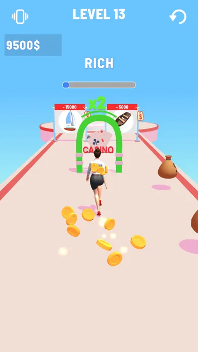 Ảnh chụp màn hình của Race To Riches