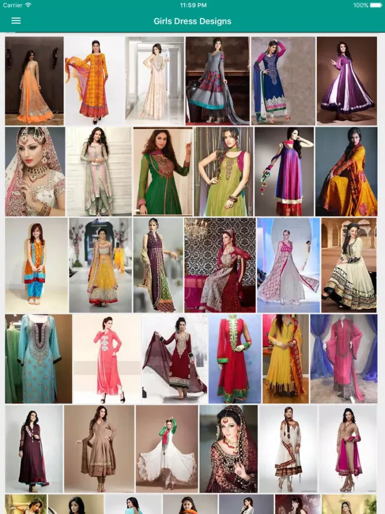 Girls Dress Designs iPad  Ekran Görüntüleri