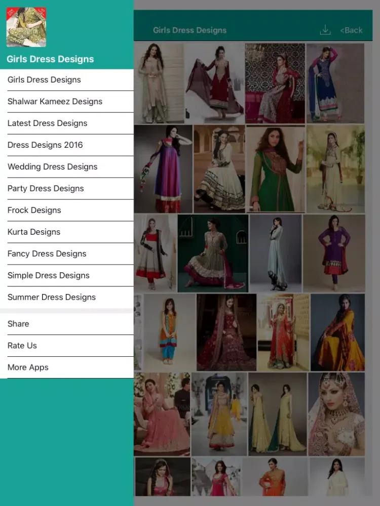 Girls Dress Designs iPad  Ekran Görüntüleri