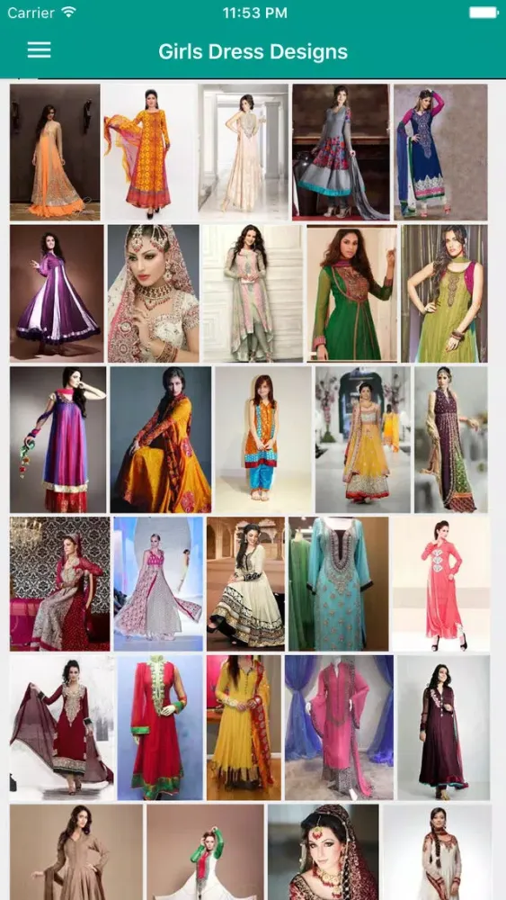 Girls Dress Designs Ekran Görüntüleri
