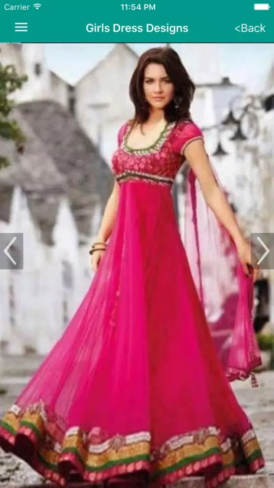 Girls Dress Designs Ekran Görüntüleri