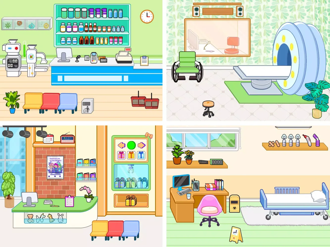 Princess Town Hospital World Screenshots