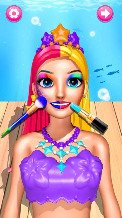Screenshot di Color Reveal Mermaid Games