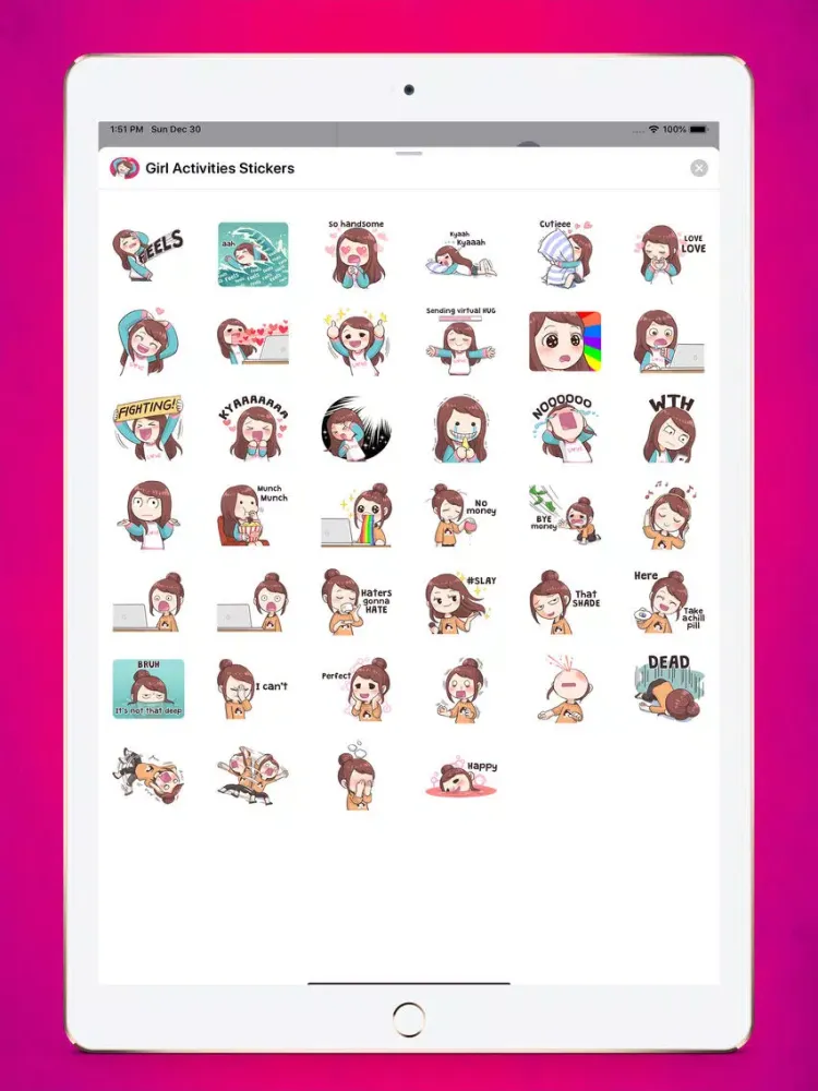 Capturas de pantalla de Girl's Daily Life Activities iPad 