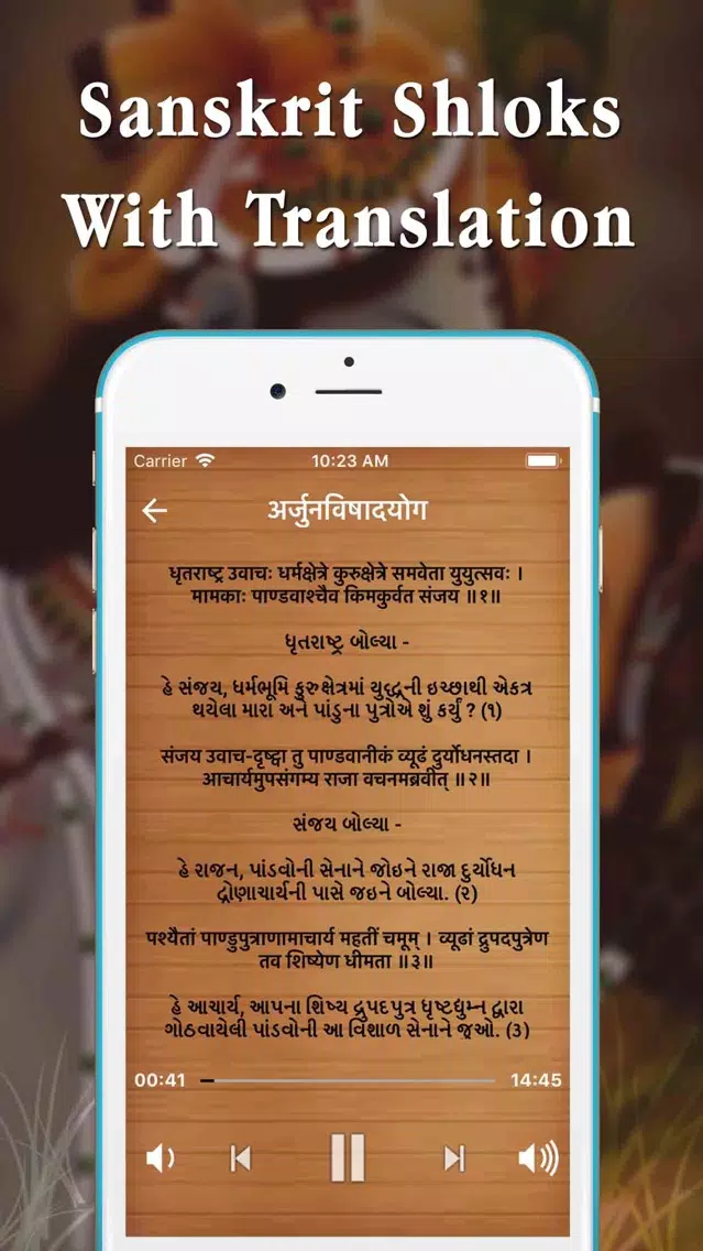 Full Bhagavad Gita MP3 Ekran Görüntüleri