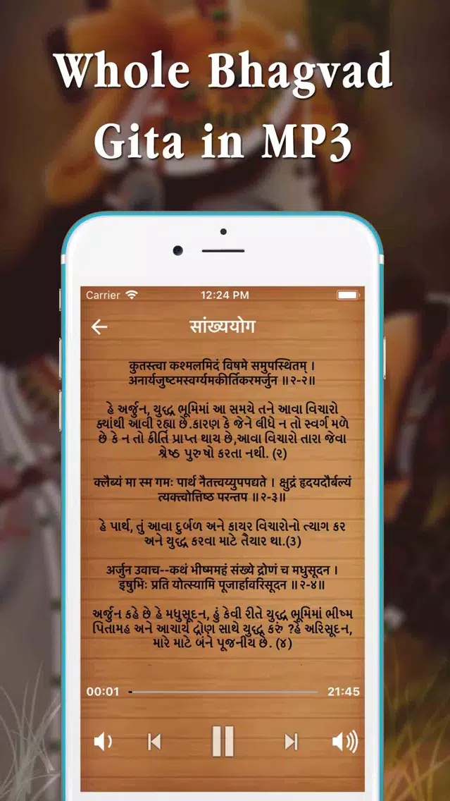 Full Bhagavad Gita MP3 Ekran Görüntüleri