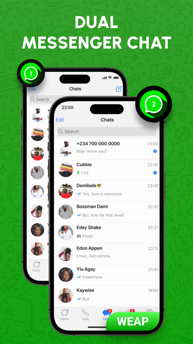 Dual Messenger For WA • Weap স্ক্রিনশট