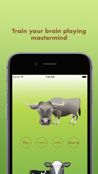 Capturas de pantalla de Cows&Bulls light.