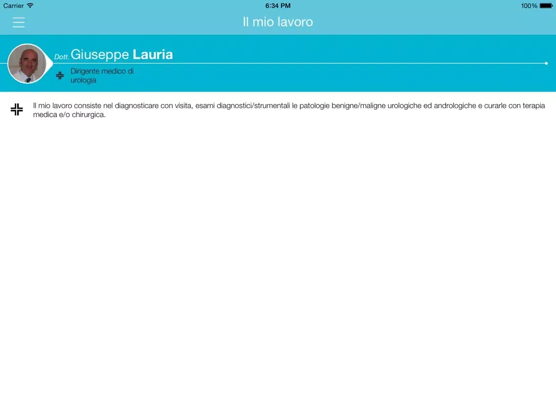 Dr Giuseppe Lauria • OB Doctor iPad  سکرین شاٹس
