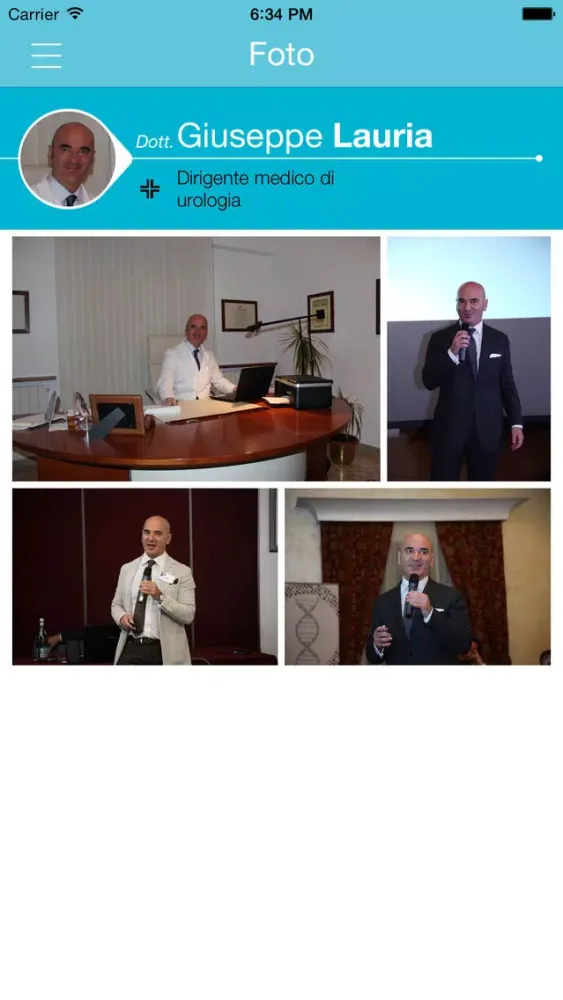 Dr Giuseppe Lauria • OB Doctor سکرین شاٹس