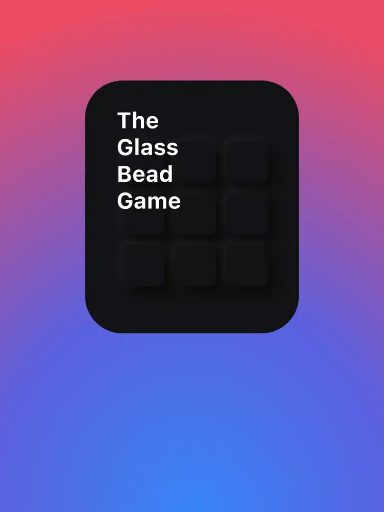 Zrzuty ekranu The Glass Bead Game iPad 