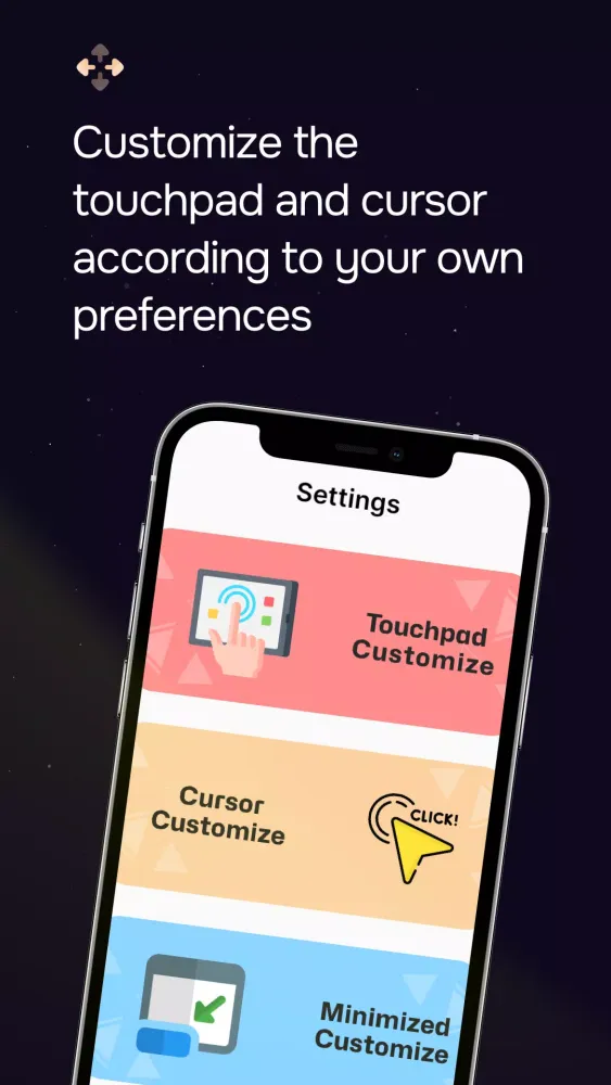 GlidePoint: One-Handed Cursor स्क्रीनशॉट