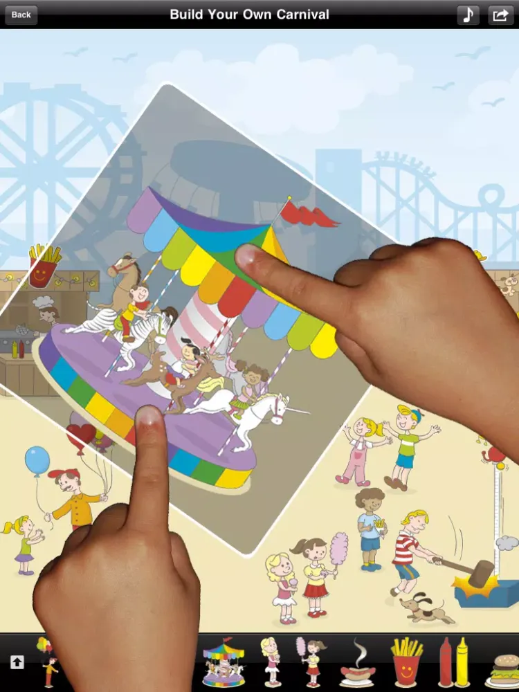 123 Sticker: Free Musical Sticker Book (Christmas Edition) iPad  স্ক্রিনশট