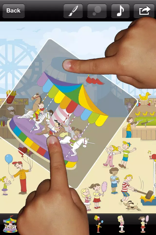 123 Sticker: Free Musical Sticker Book (Christmas Edition) স্ক্রিনশট