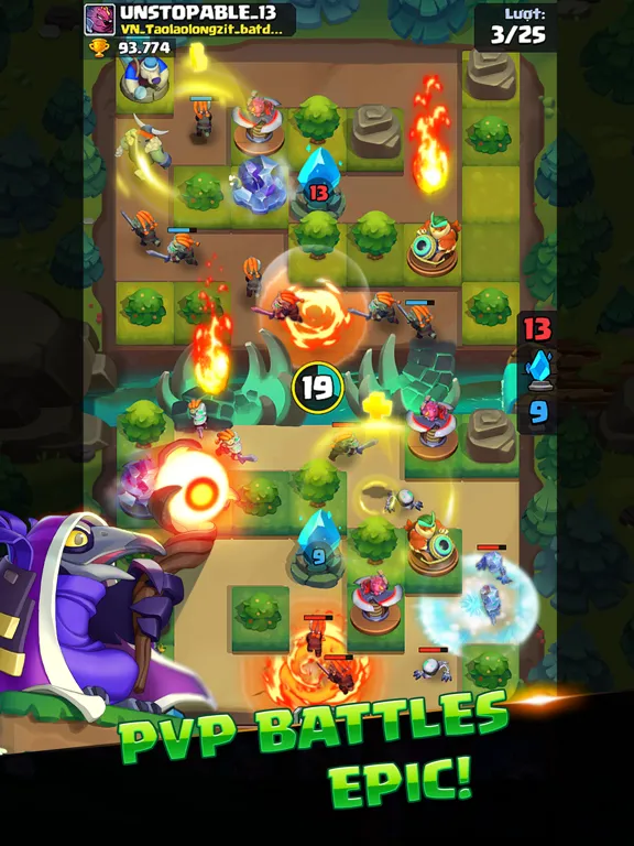 Screenshot di CRYSTAL GUARDIANS TD ZINGPLAY iPad 