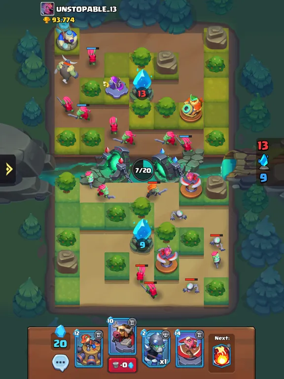 Screenshot di CRYSTAL GUARDIANS TD ZINGPLAY iPad 