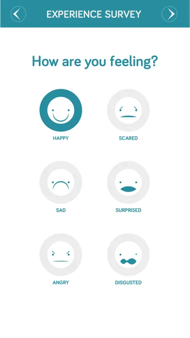 eMoodie Experience Sampling سکرین شاٹس