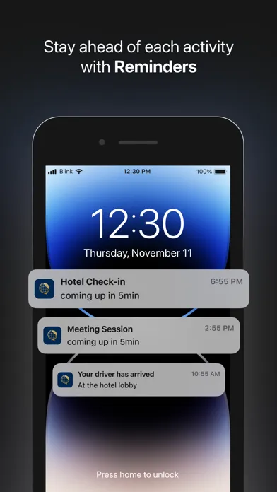 UNITY Organizer Screenshots