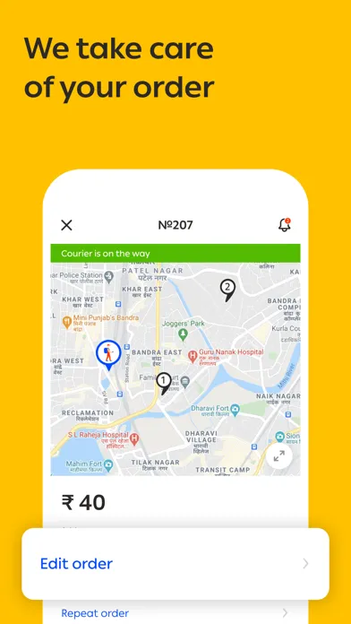 Borzo: Courier Delivery App Ekran Görüntüleri