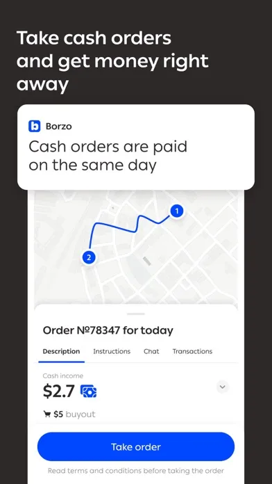 Borzo: Delivery Partner App स्क्रीनशॉट
