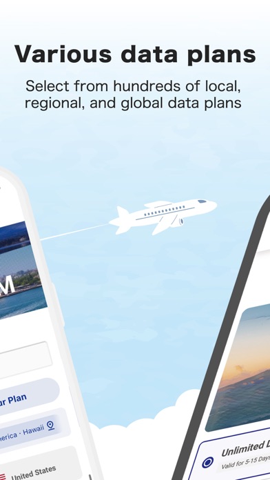 World-eSIM - Travel & Internet Screenshots