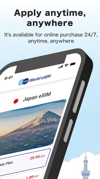 World-eSIM - Travel & Internet Screenshots