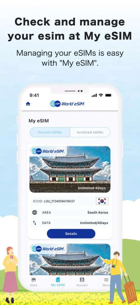 Screenshot di World-eSIM - Travel & Internet