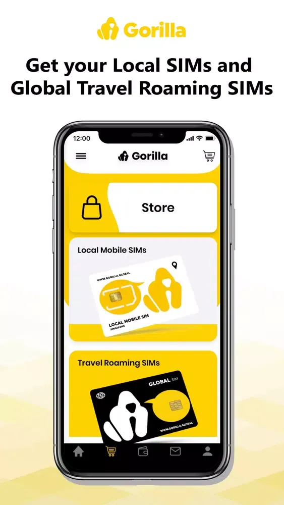 Ảnh chụp màn hình của Gorilla GO