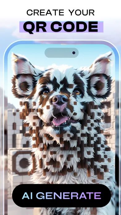 Capturas de tela do QR Art AI QR Code Generator