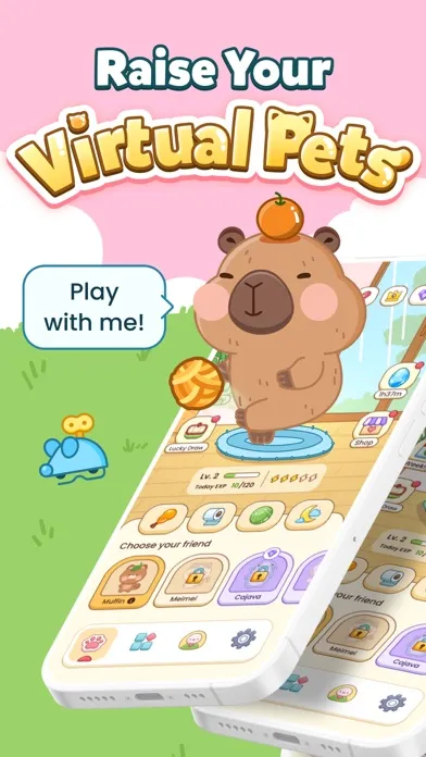 Zrzuty ekranu Care Pet Game - Screen Widget