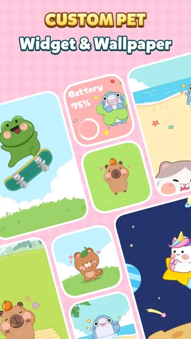 Zrzuty ekranu Care Pet Game - Screen Widget
