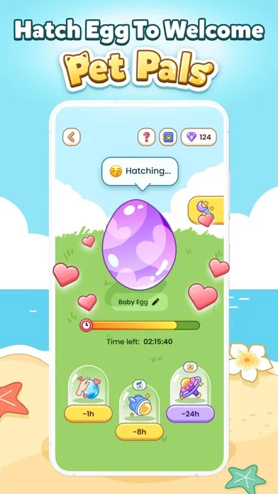 Zrzuty ekranu Care Pet Game - Screen Widget