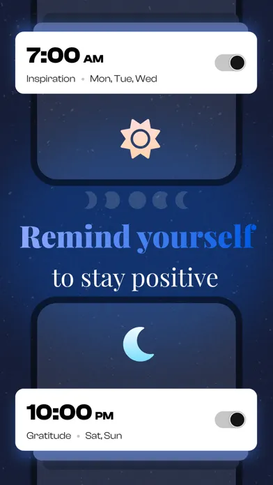 Capturas de tela do Daily Quote: Motivation Widget