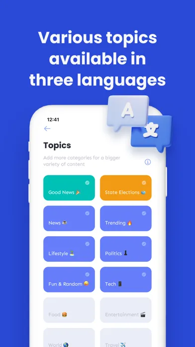Lumi News: Fast & Easy to Use স্ক্রিনশট
