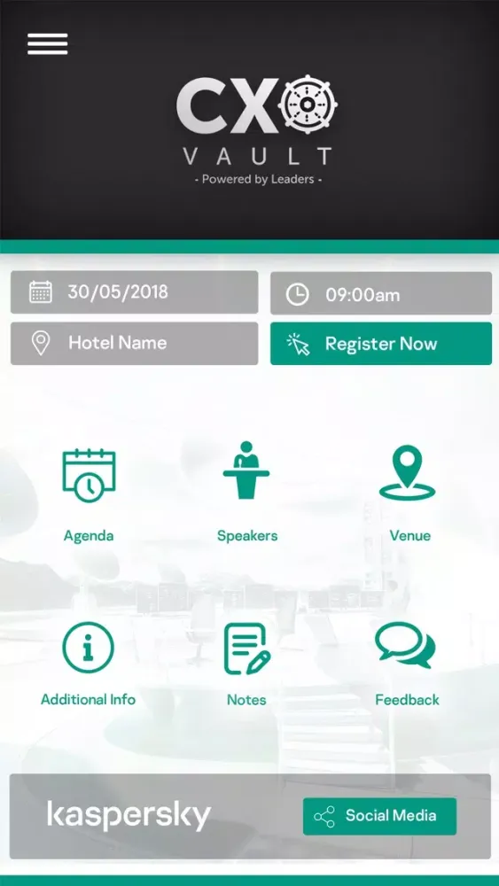 Kaspersky USA Event Guide应用截图