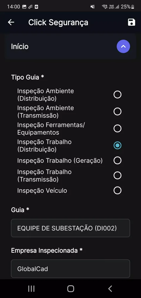 Click Segurança Screenshots